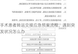 手术患者转运交接应急预案流程，遇到突发状况怎么办