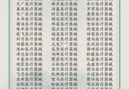 维修公司起名字大全免费，医疗器械维修公司