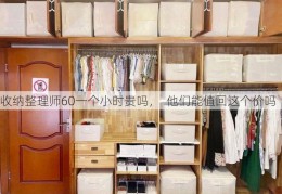 收纳整理师60一个小时贵吗，  他们能值回这个价吗