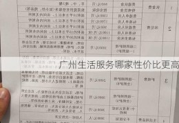 广州生活服务哪家性价比更高