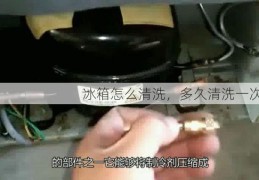 冰箱怎么清洗，多久清洗一次最好