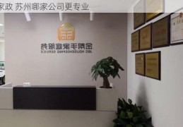 家政 苏州哪家公司更专业