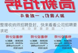 整理收纳师招聘登封，快来看看公司招聘要求吧