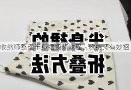 收纳师整理半身裙视频教程，收纳师有妙招