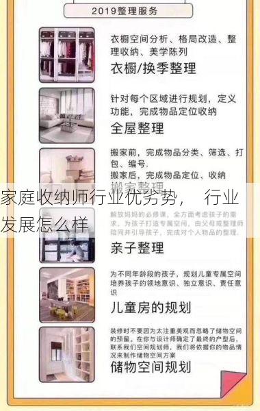 家庭收纳师行业优劣势，  行业发展怎么样