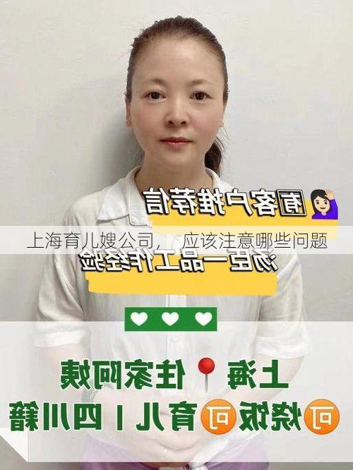 上海育儿嫂公司，  应该注意哪些问题